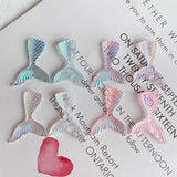 Fairy Mirror Mermaid Tail Resin Patch DIY Hairpin Accessories