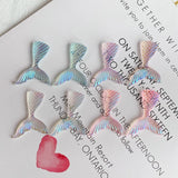 Fairy Mirror Mermaid Tail Resin Patch DIY Hairpin Accessories