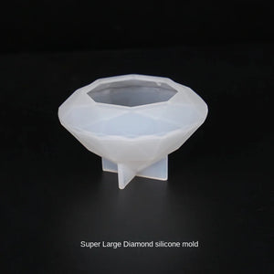 Ocean Diamond Ring Silicone Mold for Epoxy Resin Crafts
