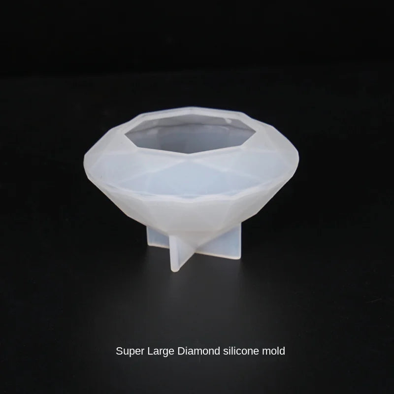 Ocean Diamond Ring Silicone Mold for Epoxy Resin Crafts