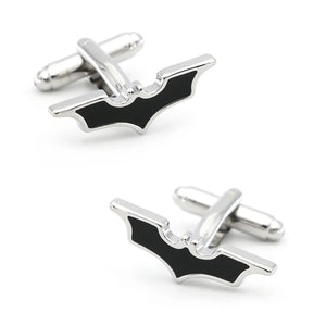 Superheroes Bat Man Cufflinks Brass Material Cuff Links