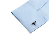 Superheroes Bat Man Cufflinks Brass Material Cuff Links