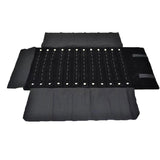 Velvet Jewelry Display Travel Roll Bag 96 Hooks