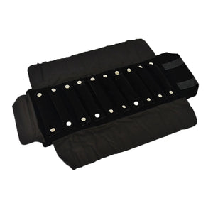 Velvet Jewelry Roll Bag For Rings Travel Holder