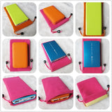 Velvet Jewelry Pouches Multicolor Double Thickening Flannelette Phone Bag