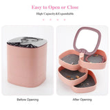 Superm Jopping Taeyong Jewelry Storage Box Layers Organizer Box Women Girls Gift