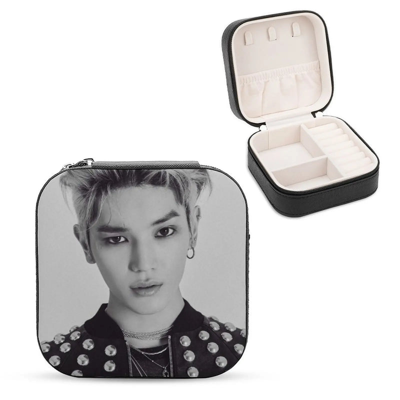 Superm Jopping Taeyong Jewelry Storage Box Layers Organizer Box Women Girls Gift