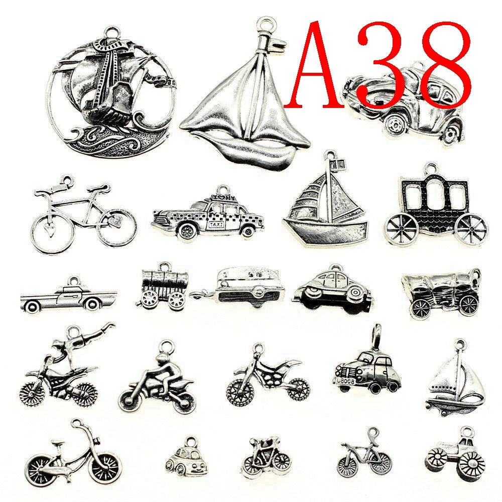 Vintage Jewelry Charms Pendant Mix Culture Men Accessories