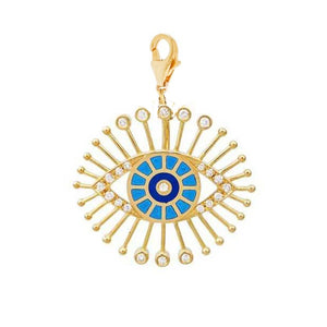 Enamel Charm Pendant for DIY Jewelry Making