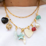 Enamel Charm Pendant for DIY Jewelry Making