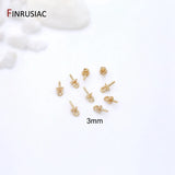 14k Plated Brass Jewelry Peg Bails for Pearls Pendants
