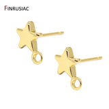 14K Plated Stud Earring Hooks Findings Components DIY Jewellery Craft