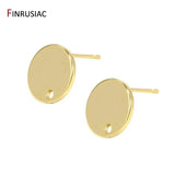 14K Plated Stud Earring Hooks Findings Components DIY Jewellery Craft