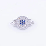 Copper Micro Pave Czech Charms for Bracelet Jewelry Making
