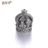 4 Pcs Crown Beads 13mm Tassel Caps for Jewelry Making