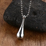 Personalized Perfume Bottle Pendant Titanium Steel