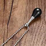 Personalized Perfume Bottle Pendant Titanium Steel