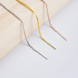 Customized Name String Earrings Long Tassel Hanging Letter Earrings Women Gift