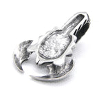Scorpion Pendant Stainless Steel Jewelry Red Crystal