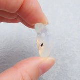 Opalite Wolf Head Pendant Bead 25x19x11mm