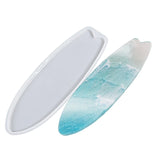 Surfboard Resin Tray Molds - 2Pcs Large Silicone Molds for DIY Ocean Waves Art