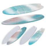 Surfboard Resin Tray Molds - 2Pcs Large Silicone Molds for DIY Ocean Waves Art