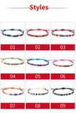 Surfer Beach Anklet for Women and Men, Boho Cotton Woven Anklet Bracelet