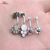 Surgical Steel Belly Button Rings Set