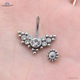 Surgical Steel Belly Button Rings Set