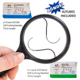 Stainless Steel Suture Kit with Scalpel Blades