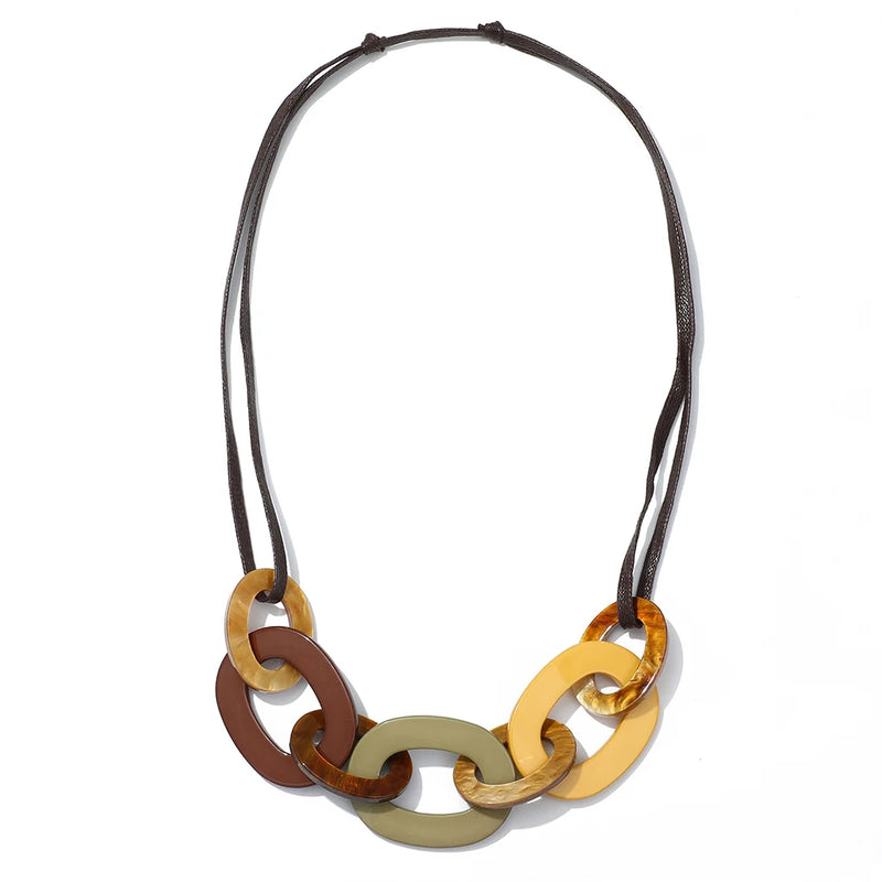 Ethnic Hanging Pendant Necklace for Girls