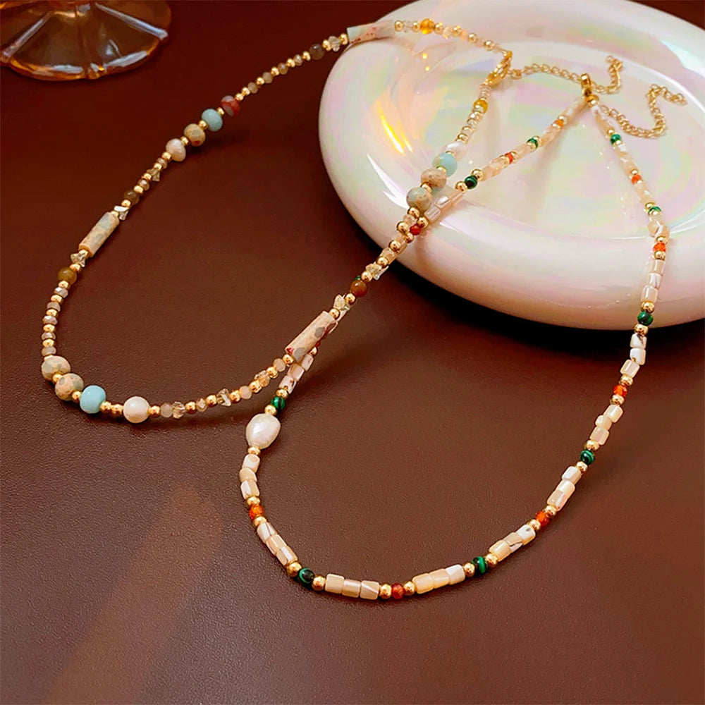 Baroque Freshwater Pearl Choker Necklace for Women