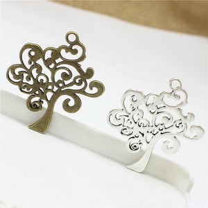 Sweet Bell 20 pcs Antique Alloy Lucky Tree Charms Pendant 3D471