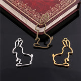 30pcs Three Alloy Hollow Rabbit Charm Pendant Jewelry Making