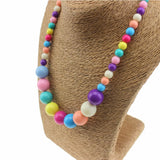 Sweet Candy Necklace Beaded Charming Necklace Children Cosplay Accessory