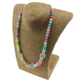 Sweet Candy Necklace Beaded Charming Necklace Children Cosplay Accessory