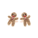 Christmas Gingerbread Man Earrings 2022
