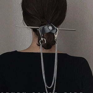 Summer Chain Tassel Hairpin Back Head Antique Hairpin Hair Ornament Tiara