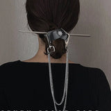Summer Chain Tassel Hairpin Back Head Antique Hairpin Hair Ornament Tiara