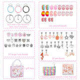 Sweet Crystal Children's Bracelet Making Set Pendant Diy Making Accessories Set