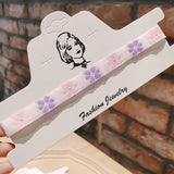 Pink Purple Lace Flower Fairy Choker Necklace