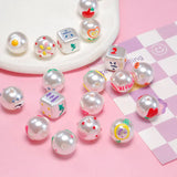 Smiley Face Love Pearl Loose Beads DIY Beading Material
