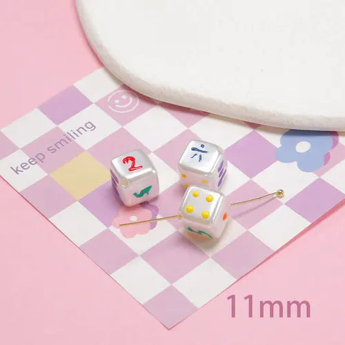 Smiley Face Love Pearl Loose Beads DIY Beading Material