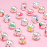 Smiley Face Love Pearl Loose Beads DIY Beading Material