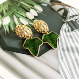 Sweet Designs Clip Earring, Green Styles Jewelry For Women