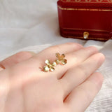 Flower Shape 925 Sterling Silver Stud Earrings Women Wedding Jewelry