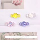 Sweet Girl's Earrings Resin Glitter Powder Candy Mobile Phone Shell 10pcs