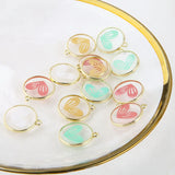 Japanese Alloy Love Pendant for DIY Earrings