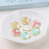 Japanese Alloy Love Pendant for DIY Earrings