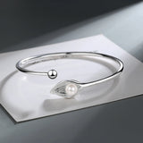 Sweet Leaf Bracelet for Women Small Fresh Female Jewelry Pearl Bracelets